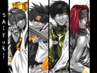 Saiyuki, cztery, postacie