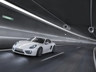 Porsche Cayman S, Droga, Tunel