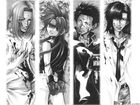 Saiyuki, ludzie, krew, walka