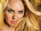 Candice Swanepoel, Twarz, Blondynka