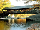 Drewniany Most, rzeczka, Jesień