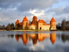Litwa, Troki, Jezioro, Galwe, Zamek