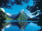 Jezioro Góry, Milford Sound, Nowa Zelandia