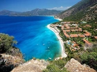 Turcja, Miasto, Oludeniz, Plaża, Morze