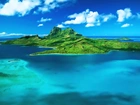Polinezja, Francuska, Morze, Wyspa, Bora, Bora
