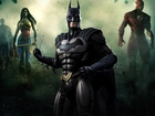 Injustice God Amoug Us, Batman, Flash, Wonder Woman