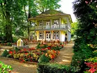 Dom, Restauracja, Ogródek, Niemcy