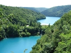 Chorwacja, Narodowy, Park, Plitvice, Wzgórza, Lasy, Jeziora