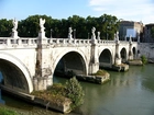 Włochy, Rzym, Tyber, Most, Św. Anioła