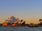 Opera, Sydney, Zachód Słońca, Australia