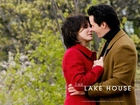 The Lake House, Sandra Bullock, mężczyzna, park, pocałunek