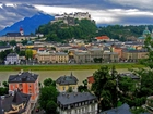 Salzburg, Panorama, Miasta