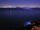 Morze, Kamienie, Noc, San Francisco