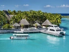 Ocean, Łodzie, Palmy, Kurort, St Regis, Bora Bora