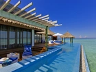 Hotel, Basen, Morze, Malediwy