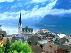 Panorama, Salzkammergut, Austria