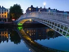 Rzeka, Domy, Most, Dublin, Irlandia