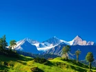Góry Alpy, Szwajcaria, Krajobraz