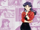 Neon Genesis Evangelion, misato, kobieta, katsuragi