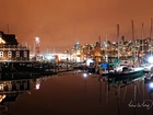 Vancouver, Przystań, Jachty, Miasto