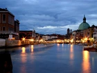 Wenecja, Wieczór, Oświetlenie