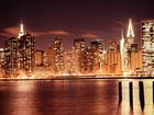 Panorama, Miasta, New York, Manhatan