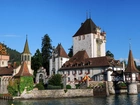 Zamek, Oberhofen, Szwajcaria