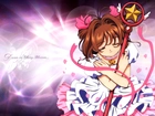 Cardcaptor Sakura, dziewczyna, napisy, różdżka