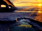 Most, Rzeka, Zachód Słońca