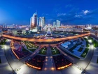 Astana, Kazachstan, Panorama, Miasta