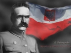 Józef Piłsudski, Flaga, Polska