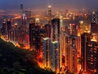 Hong Kong, Panorama, Miasta