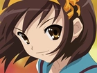 Suzumiya Haruhi No Yuuutsu, twarz, duże oczy