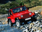 Czerwony, Jeep Wrangler