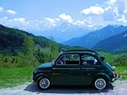 Fiat 500, Góry, Niebo