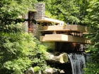 Dom, Fallingwater, Frank Lloyd Wright