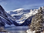 Góry, Jezioro, Louise, Park, Narodowy, Banff, Alberta