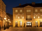 Piotrków Trybunalski, Rynek Trybunalski, Hotel Staromiejski, Noc