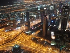 Zjednoczone Emiraty Arabskie, Dubaj, Miasto, Noc