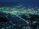 Japonia, Hakodate, Miasto, Noc