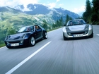 Smart Roadster, Czarny i Srebrny