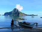 Łódki, Góry, Morze, Filipiny