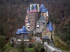 Zamek, Eltz, Wzgórza, Lasy