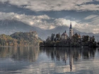 Słowenia, Bled, Jezioro, Wyspa, Kościół