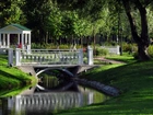 Park, Rzeczka, Altana, Mostek