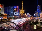 Las Vegas, Nocna, Panorama, Miasta, Arterie