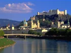 Austria, Salzburg, Rzeka