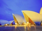 Oświetlona, Opera, Sydney, Australia