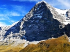 Góra, Eiger, Alpy, Berneńskie, Łąki