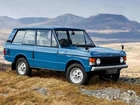 Zabytkowy, Range Rover, Góry